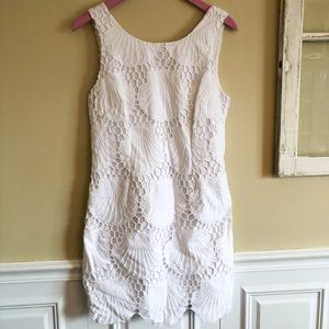 Lilly Pulitzer Delia Scallop Seashell Dress